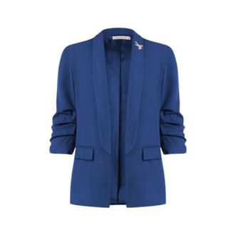 Rinascimento Dames, Jassen, Blauw, Maat: 3XL Leer