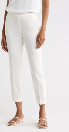 Theory Treeca Pull-On Pants in Ivory at Nordstrom Rack, Size 16