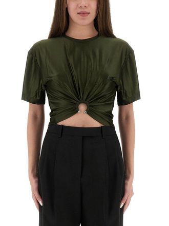 Paco Rabanne Cropped T Shirt