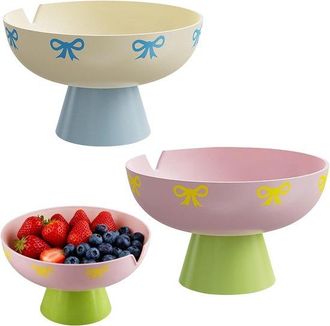 OEM 2 Cestas De Fruta Para Cocina, Mesa De Comedor, Hotel, Boda, Fiesta, Con Dep&oacute;sito De Agua Extra&iacute;ble Y Filtrado
