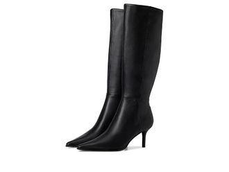 Steve Madden Lingo Womens Boots Black Leather : 8.5 M