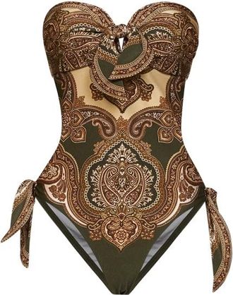 Zimmermann Donna, Costumi da bagno, Marrone, M, new