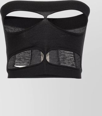 Rick Owens bandeau top featuring cut-out design