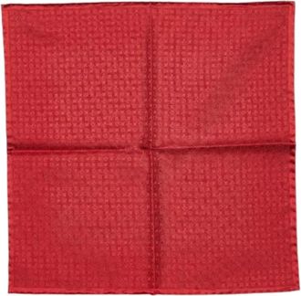 Louis Vuitton Pre-owned Monogram Handkerchief - Dames - Vintage Accessoires - Rood - ONE Size - Vintage