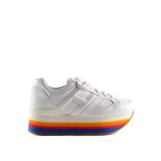 Hogan Ladies White Sneakers, US Size 4.5