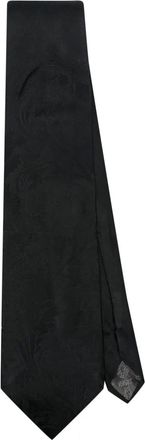 Versace Cravatta in seta anni 2000 - Nero