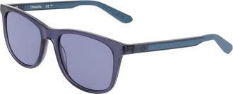 Dragon DR BAY LL 410 Mens Sunglasses Blue Size 54