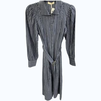 Ulla Johnson Womens Athena Dress In Azul Stripe