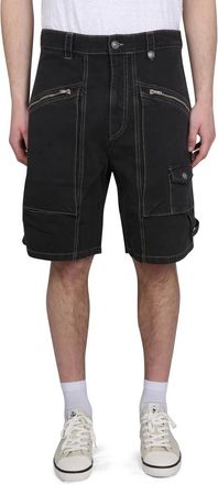 Isabel Marant Denim Bermuda Shorts - male - Isabel Marant - Denim Shorts - Black - W38 - Shorts