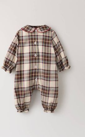 Mango Pigiama due pezzi in cotone a quadri rosso - Home - 12-18 mesi - MANGO HOME