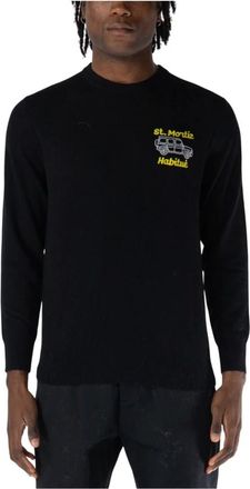 MC2 Saint Barth Maglione Heron Light Moritz Habitue - - Knitwear - Uomo - Nero - M