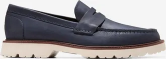 Cole Haan Mens American Classics Penny Loafers - Blue Size 10.5