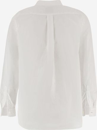 And Wander Mens Shirt Cotton-Blend White