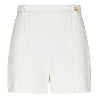 Elisabetta Franchi Short Shorts, female, White, Size: M Elisabetta Franchi Shorts