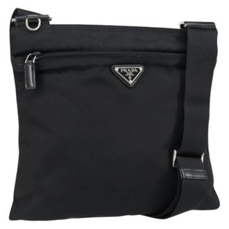 Prada Borsa a tracolla Pre-owned in nylon - - Pre-owned - Donna - Nero - ONE SIZE