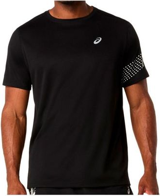 Asics Icon S/S Top Laufshirt f&uuml;r Herren | schwarz