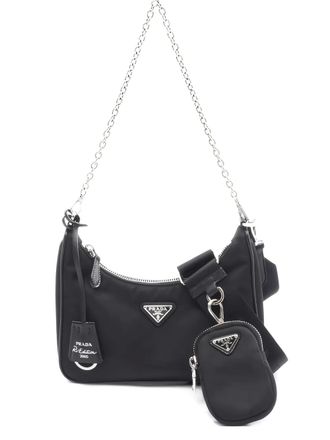 Prada 2005 Re-Edition shoulder bag - Black