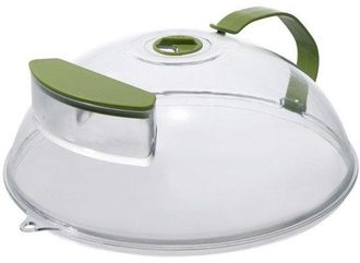 OEM Reloj De Microondas Transparente - Redondo, Para Almacenar Alimentos, Pr&aacute;ctico Ayudante De Cocina