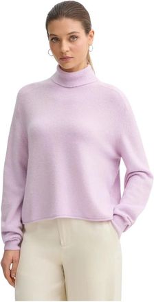 Benetton Jersey de cuello alto - Knitwear - Mujer - P&uacute;rpura - S