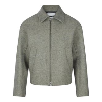Jil Sander Jackets Blue And Green