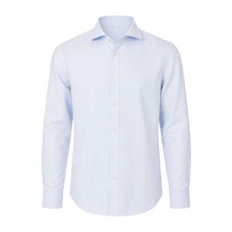 Bastoncino Heren, Overhemden, Blauw, Maat: S