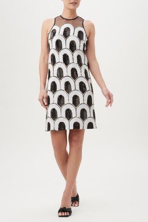 Trina Turk Johana Sequin Shift Dress in Multi at Nordstrom, Size X-Large