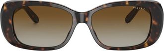 Vogue Eyewear cat-eye tortoiseshell sunglasses - women - Acetate - 55 - Brown
