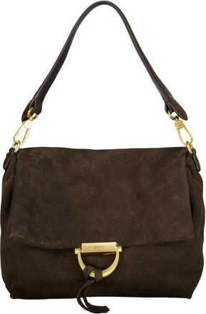 Abro Temi Medium - Dames - Schoudertassen - Bruin - ONE Size - Leer - Tassen