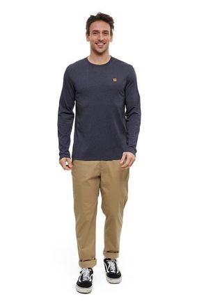tentree Baker Longsleeve in Midnight Blue Heather at Nordstrom, Size Xx-Large
