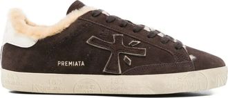 Premiata Steven 7897M gevoerde sneakers - Bruin