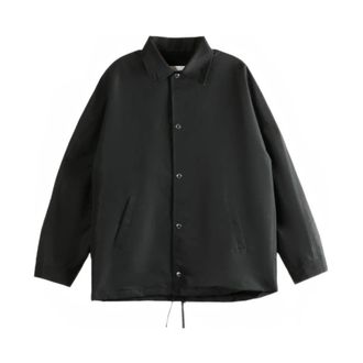Givenchy Coach Jacket - Heren - Zomerjassen - Zwart - L - Nylon - Jassen