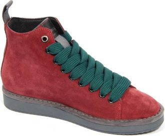 Panchic Su&egrave;de Mid Cut Schoenen - Dames - Sneakers - Rood - 35 EU - Su&egrave;de - Schoenen