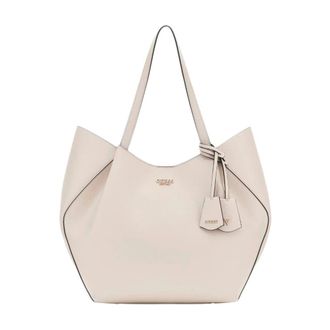 Guess Amorette 2-in-1 Tote - female - Guess - Shopping Bags - Beige - ONE SIZE - Bags