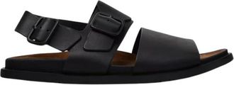Camper Lluc Sandaal - Heren - Sandalen - Zwart - 41 EU - Leer - Schoenen