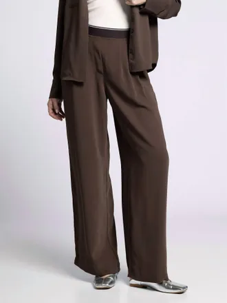 Thread & Supply Janessa Pants In Fudge