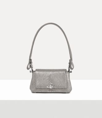 Vivienne Westwood Hazel Small Handbag Python-effect Emboss Iron