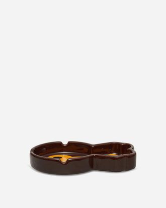 A Bathing Ape Baby Milo Skull Glow In The Dark Tray Brown