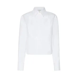 Sportmax Overhemden, Dames, Wit, M, Overhemden