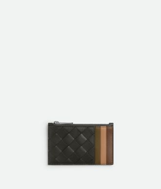 Bottega Veneta Intrecciato Zipped Card Case - Bottega Veneta
