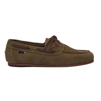 Sebago Sailor Shoes, male, Brown, Size: 7 1/2 US Owen Boat Shoe