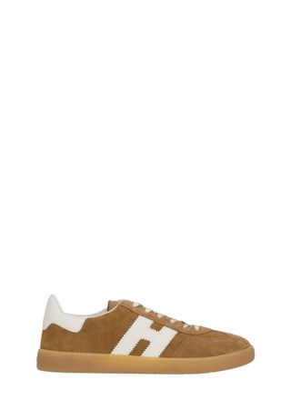 Hogan Brown Cool Suede Sneakers