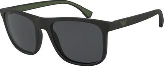 Emporio Armani Authentieke Bril met Topkwaliteit - unisex - Zonnebrillen - Zwart - 56 MM - Accessoires