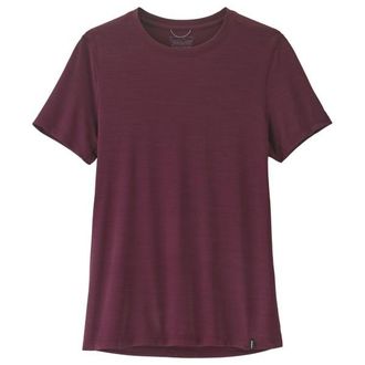 Patagonia Cap Cool Ultra Shirt Funktionsshirt f&uuml;r Damen | rot/lila