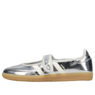 adidas (WMNS) adidas Samba Jane Silver Metallic Off White KK2502
