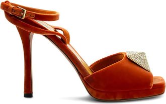 Valentino Garavani Sandali con plateau - Arancione