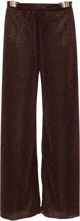 Os&eacute;ree pantaloni con perline - Marrone