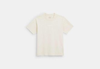 Coach Womens Coach Top in Beige, Size X-Small | Other