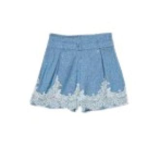 Twinset Denim Shorts, female, Blue, Size: M Denim Shorts
