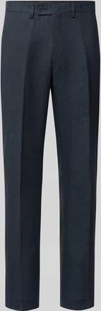 Christian Berg Leinenhose mit Ges&auml;&szlig;taschen in Dunkelblau, Gr&ouml;&szlig;e 106