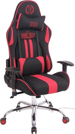 Clp Clp - Sedia Ufficio Massaggiante Limit Xm In Tessuto Nero/rosso